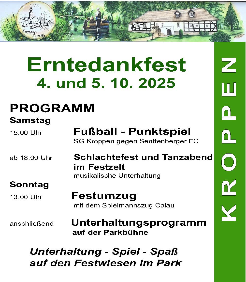 Kroppen Erntefest 2025