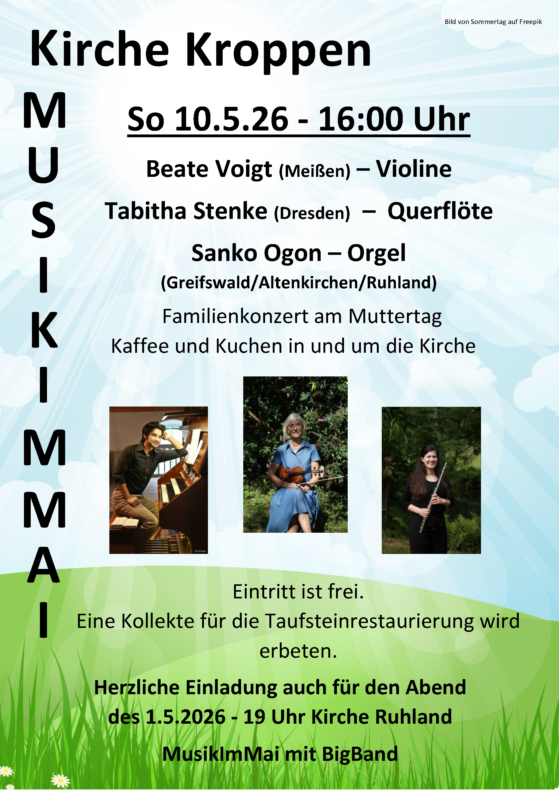 Kroppen Familienkonzert am Muttertag