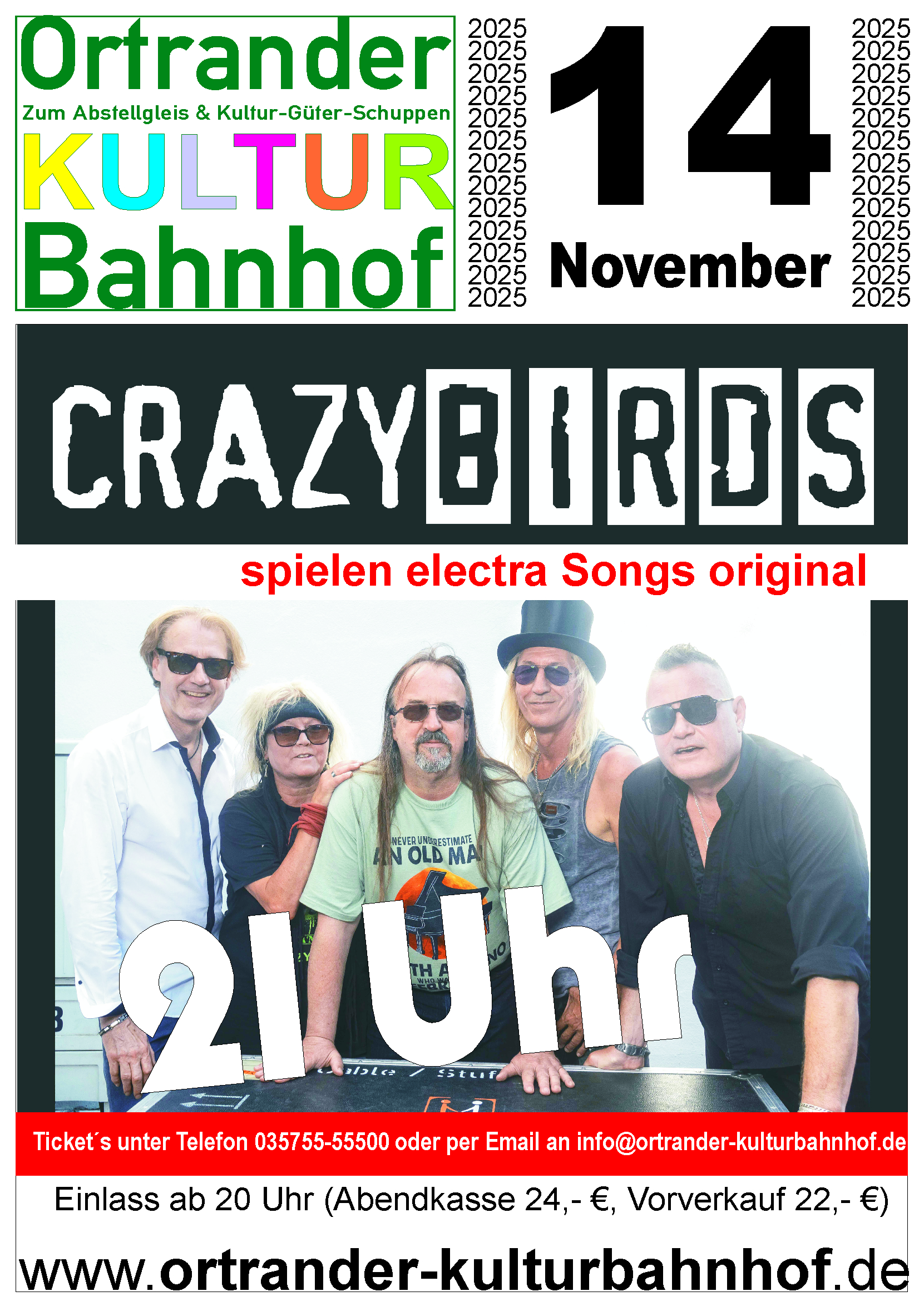 Ortrand CrazyBirds KB 14.11.2025