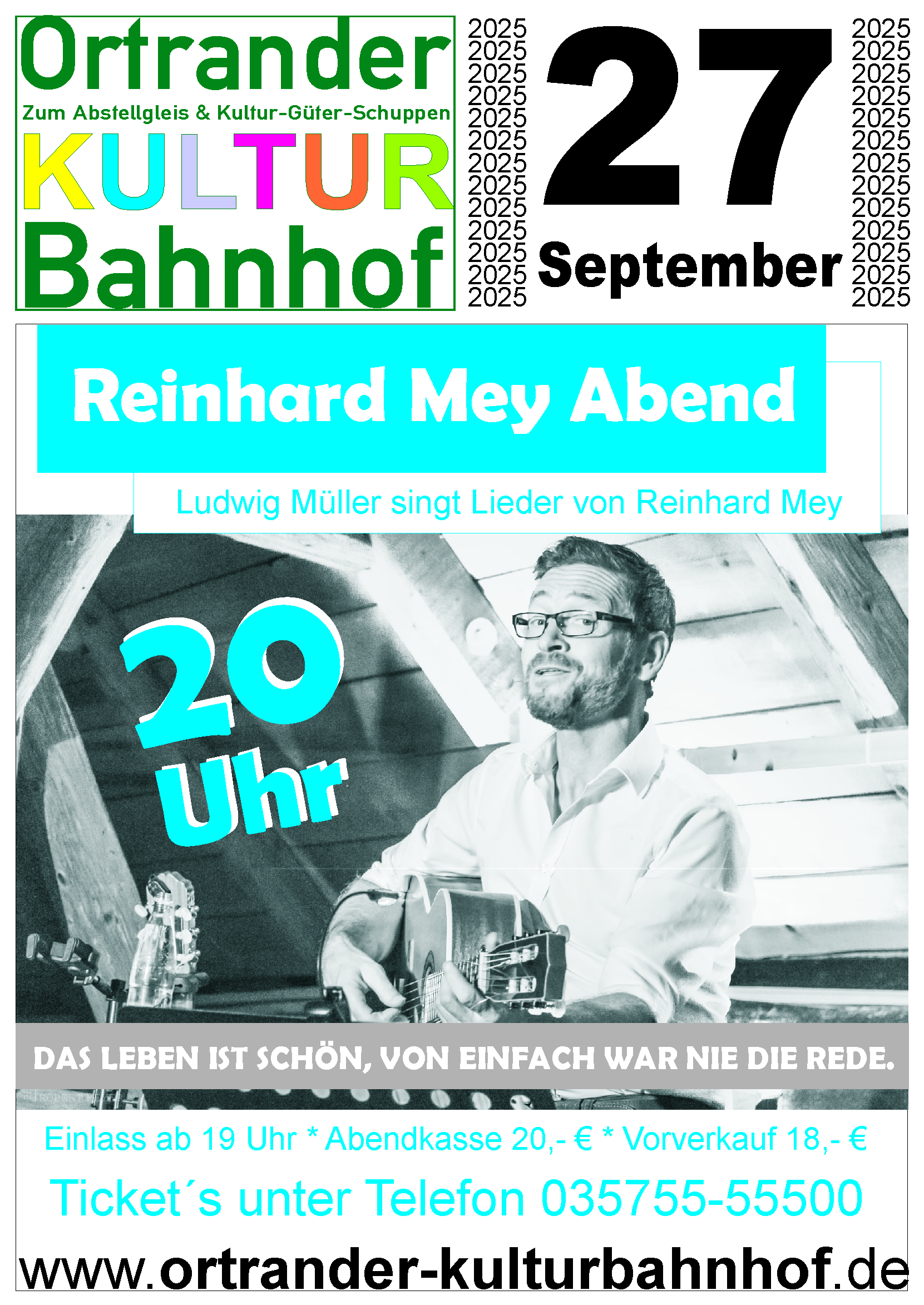 Ortrand Reinhard Mey KB 27.09.2025
