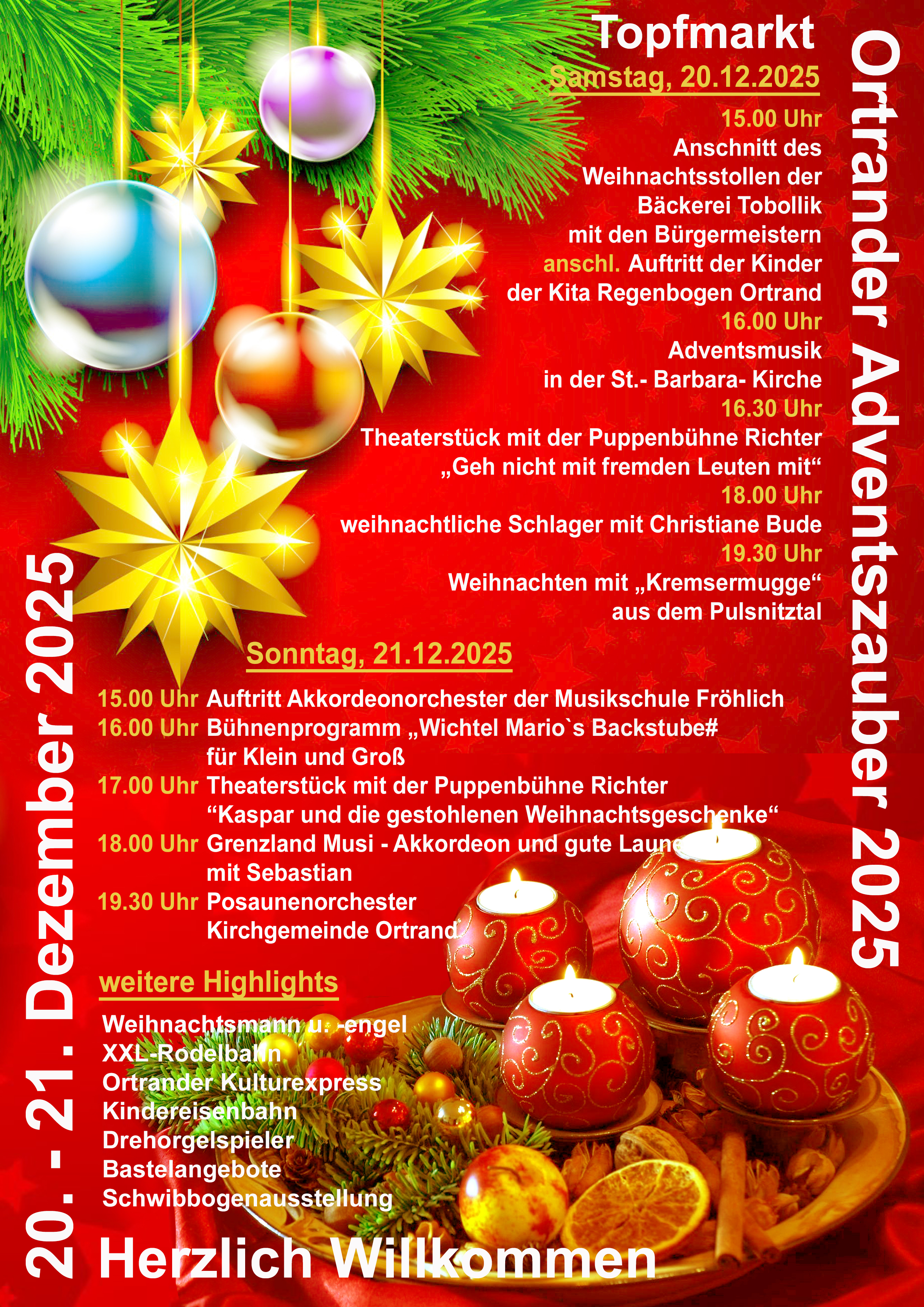 Ortrand Weihnachtsmarkt 2025
